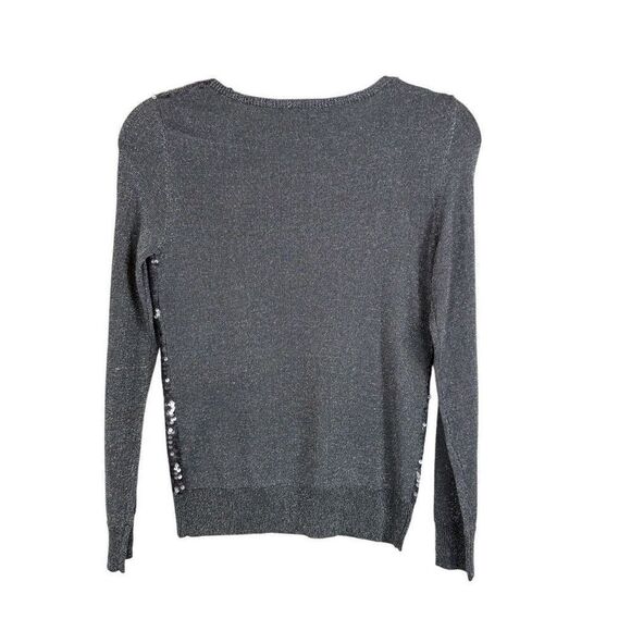 H&M Silver Sequin front sweater - Picture 4 of 6